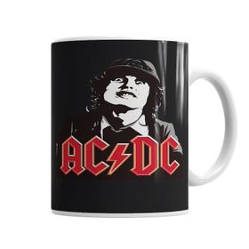 Baskı Dükkanı KB5533 Ac Dc Angus Young Porselen Kupa Bardak
