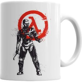Baskı Dükkanı KB555 Half Life Porselen Kupa Bardak