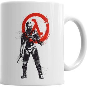 Baskı Dükkanı KB555 Half Life Porselen Kupa Bardak