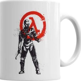 Baskı Dükkanı KB555 Half Life Porselen Kupa Bardak