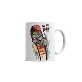 Baskı Dükkanı KB5551 Zumbi Urbano Porselen Kupa Bardak