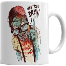 Baskı Dükkanı KB5551 Zumbi Urbano Porselen Kupa Bardak