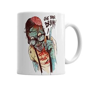 Baskı Dükkanı KB5551 Zumbi Urbano Porselen Kupa Bardak