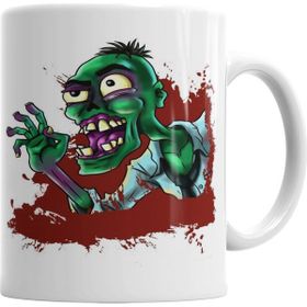 Baskı Dükkanı KB5553 Zumbi Porselen Kupa Bardak