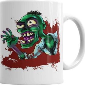 Baskı Dükkanı KB5553 Zumbi Porselen Kupa Bardak