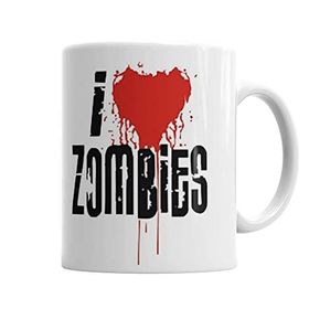 Baskı Dükkanı KB5554 Zombiestop Porselen Kupa Bardak