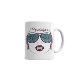 Baskı Dükkanı KB5556 Zombie Beach Porselen Kupa Bardak