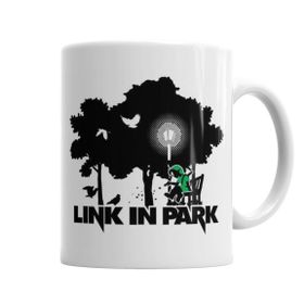 Baskı Dükkanı KB5561 Zelda Link In Park Meme Porselen Kupa Bardak