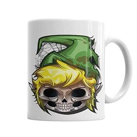 Baskı Dükkanı KB5562 Zelda Game Over Porselen Kupa Bardak