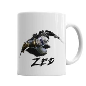 Baskı Dükkanı KB5566 Zed Porselen Kupa Bardak