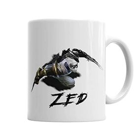 Baskı Dükkanı KB5566 Zed Porselen Kupa Bardak