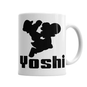 Baskı Dükkanı KB5572 Yoshi Porselen Kupa Bardak