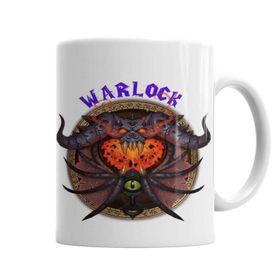 Baskı Dükkanı KB5585 Wow Warlock Porselen Kupa Bardak