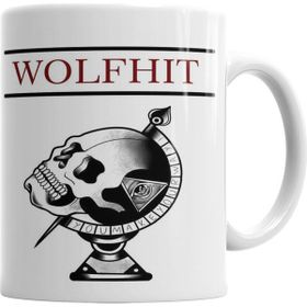 Baskı Dükkanı KB5593 Wolfhıt Cranio Sabio Porselen Kupa Bardak
