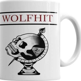 Baskı Dükkanı KB5593 Wolfhıt Cranio Sabio Porselen Kupa Bardak
