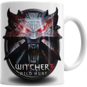 Baskı Dükkanı KB5594 Wolf The Witcher Porselen Kupa Bardak