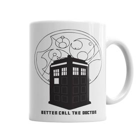 Baskı Dükkanı KB5606 Better Call The Doctor Porselen Kupa Bardak