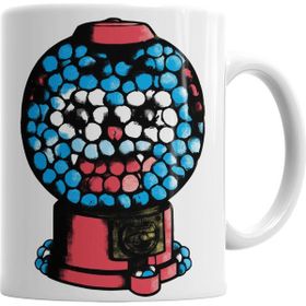 Baskı Dükkanı KB561 Gumball Şeker Makinesi Tv Show Porselen Kupa Bardak