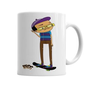 Baskı Dükkanı KB5612 Bekos Artes Sk8 Porselen Kupa Bardak