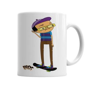 Baskı Dükkanı KB5612 Bekos Artes Sk8 Porselen Kupa Bardak