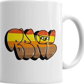 Baskı Dükkanı KB5614 Bekos Arte Urbana Throw Up Porselen Kupa Bardak
