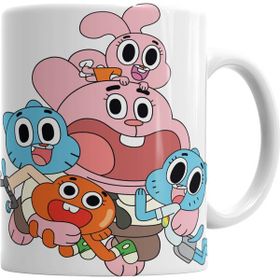 Baskı Dükkanı KB562 Gumball Cartoon Network Porselen Kupa Bardak