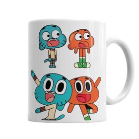Baskı Dükkanı KB562 Gumball Cartoon Network Porselen Kupa Bardak