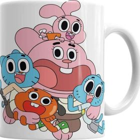 Baskı Dükkanı KB562 Gumball Cartoon Network Porselen Kupa Bardak