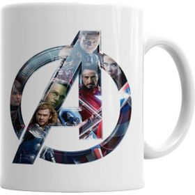 Baskı Dükkanı KB5654 Avengers Znn Vingadores Porselen Kupa Bardak