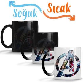 Baskı Dükkanı KB5654 Avengers Znn Vingadores Porselen Kupa Bardak
