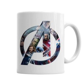 Baskı Dükkanı KB5654 Avengers Znn Vingadores Porselen Kupa Bardak