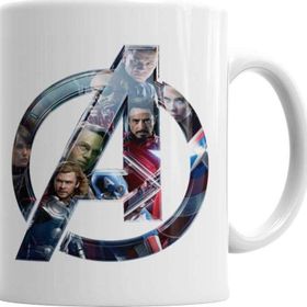 Baskı Dükkanı KB5654 Avengers Znn Vingadores Porselen Kupa Bardak