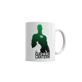 Baskı Dükkanı KB566 Green Lantern Porselen Kupa Bardak