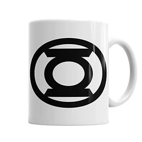 Baskı Dükkanı KB566 Green Lantern Porselen Kupa Bardak