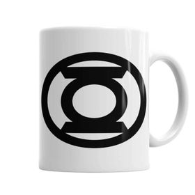 Baskı Dükkanı KB566 Green Lantern Porselen Kupa Bardak