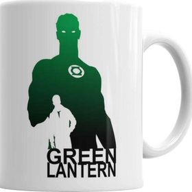 Baskı Dükkanı KB566 Green Lantern Porselen Kupa Bardak
