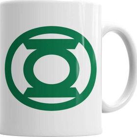 Baskı Dükkanı KB566 Green Lantern Porselen Kupa Bardak