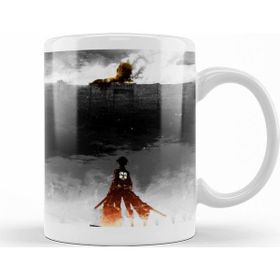 Baskı Dükkanı KB5663 Attack On Titan Porselen Kupa Bardak