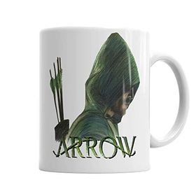 Baskı Dükkanı KB569 Green Arrow Porselen Kupa Bardak