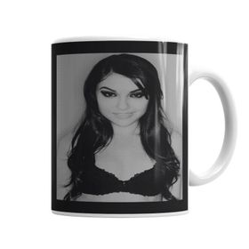 Baskı Dükkanı KB5736 Camiseta Sasha Grey Porselen Kupa Bardak
