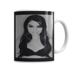 Baskı Dükkanı KB5736 Camiseta Sasha Grey Porselen Kupa Bardak