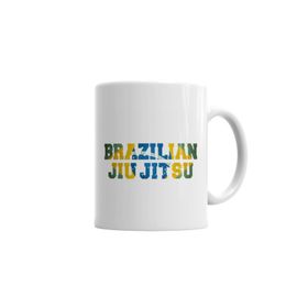 Baskı Dükkanı KB5767 Brazilian Jiu Jitsu Porselen Kupa Bardak