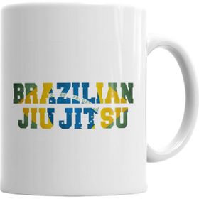 Baskı Dükkanı KB5767 Brazilian Jiu Jitsu Porselen Kupa Bardak