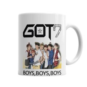 Baskı Dükkanı KB577 Goot7 Kpop Porselen Kupa Bardak