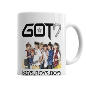 Baskı Dükkanı KB577 Goot7 Kpop Porselen Kupa Bardak