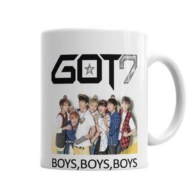 Baskı Dükkanı KB577 Goot7 Kpop Porselen Kupa Bardak