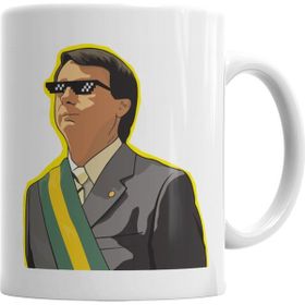 Baskı Dükkanı KB5774 Bolsonaro Presidente Mitador Porselen Kupa Bardak