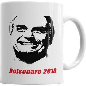 Baskı Dükkanı KB5776 Bolsonaro Eleiçoes Porselen Kupa Bardak