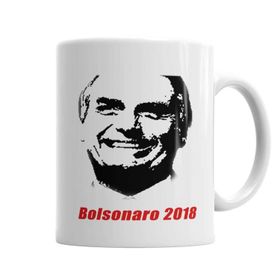 Baskı Dükkanı KB5776 Bolsonaro Eleiçoes Porselen Kupa Bardak