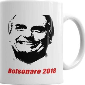 Baskı Dükkanı KB5776 Bolsonaro Eleiçoes Porselen Kupa Bardak